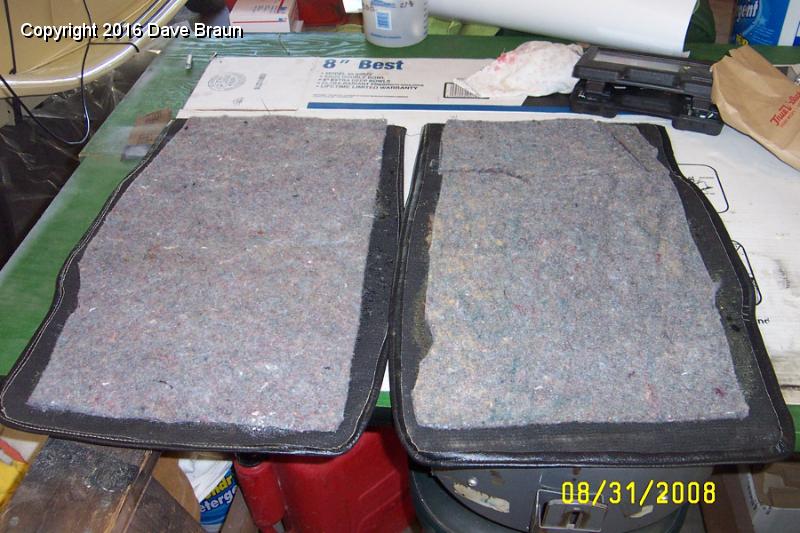 MGTD15470/Interior & Upholstery/Carpet/Under seat carpet padding